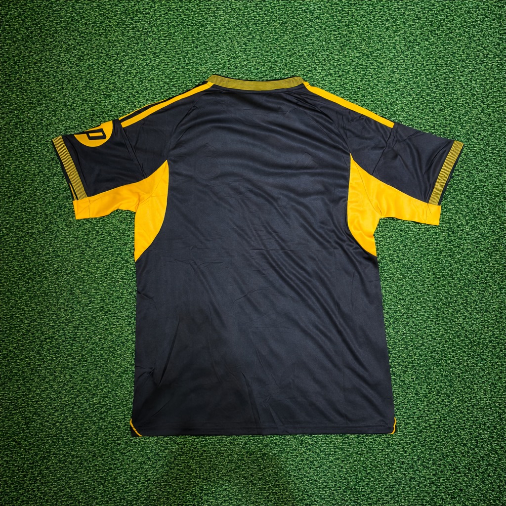 Camisa Real Madrid II  Preta e Amarela