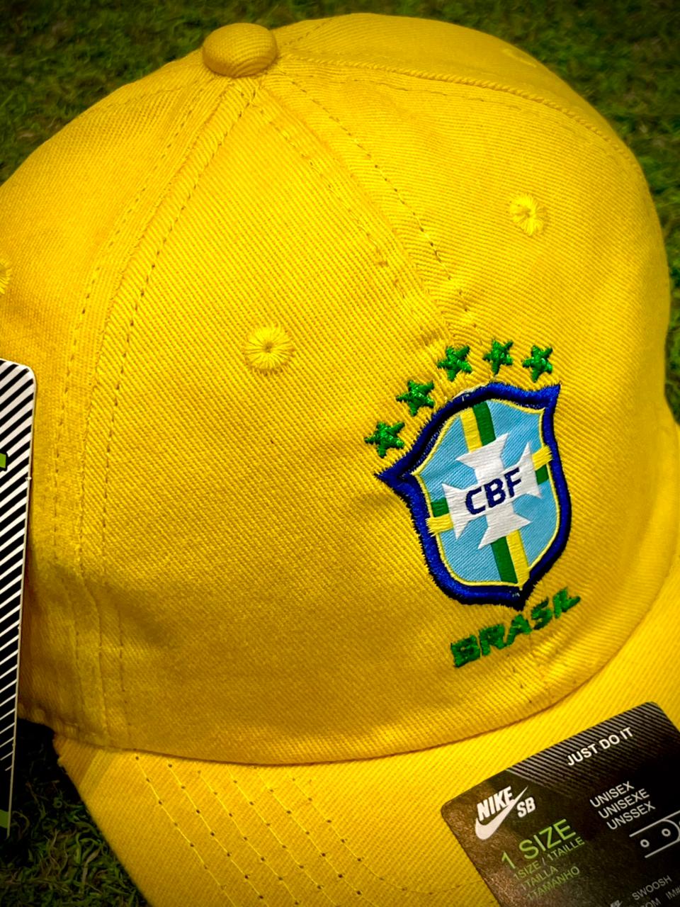 Boné Brasil Classic Crest – Amarelo Canarinho