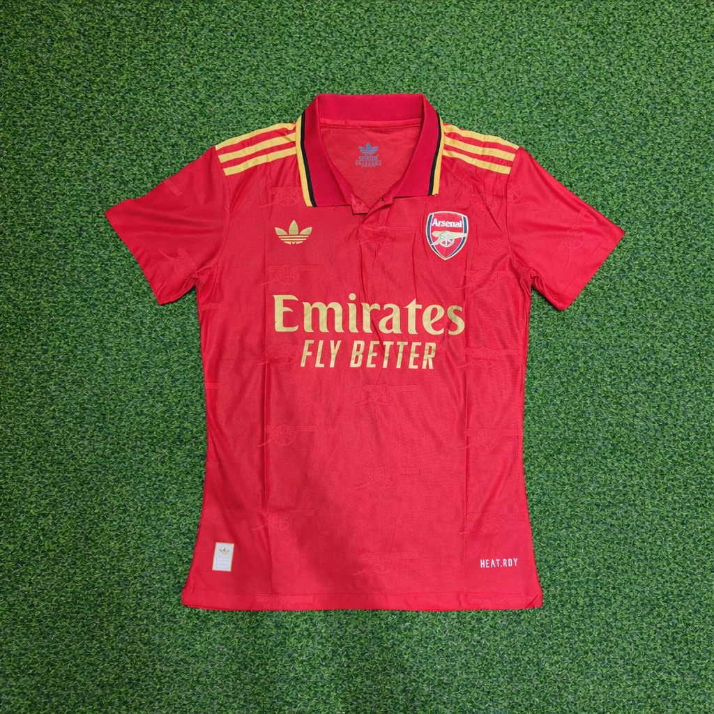 Camisa Arsenal Vermelha Versão Jogador