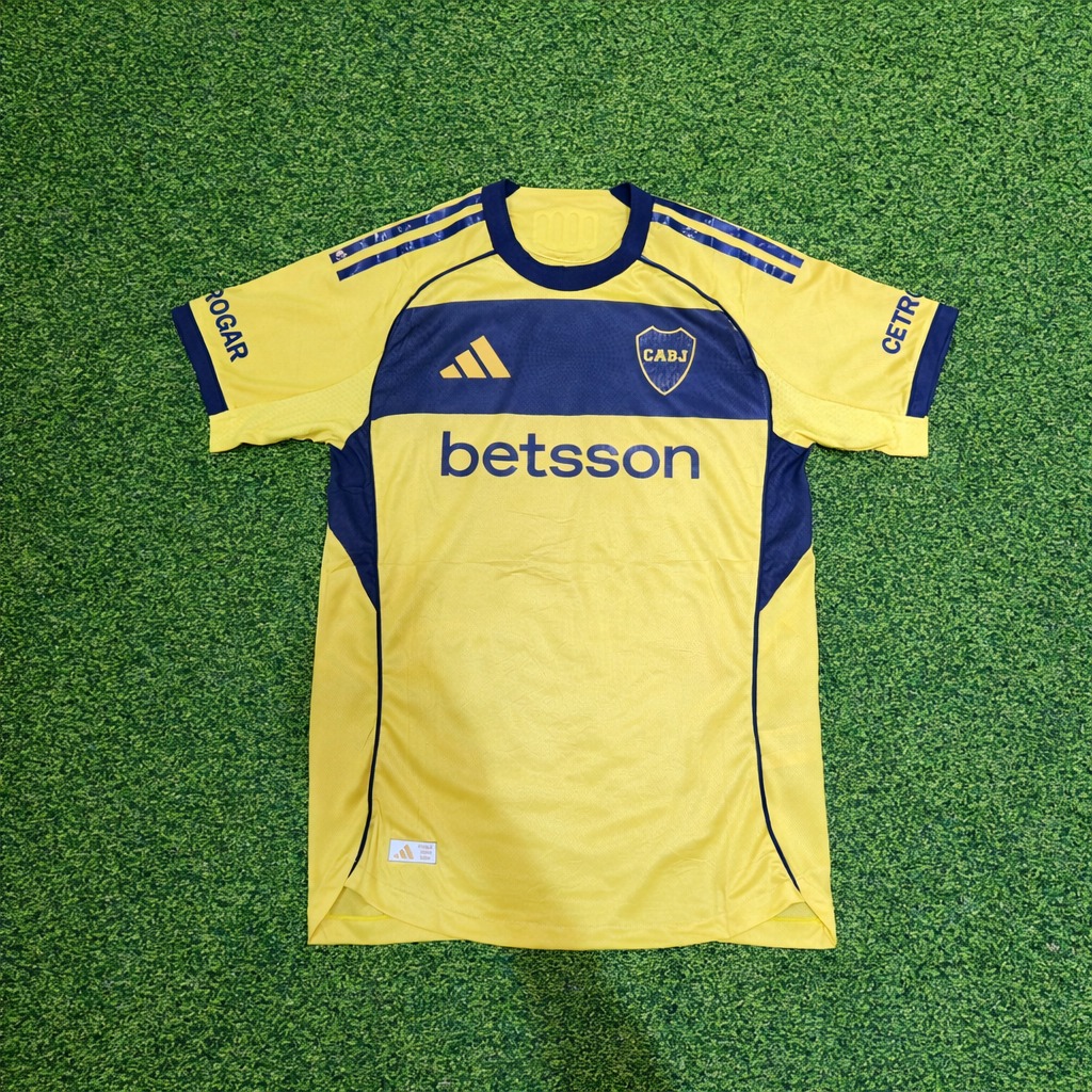 Camisa Boca Juniors Amarela – Modelo Jogador