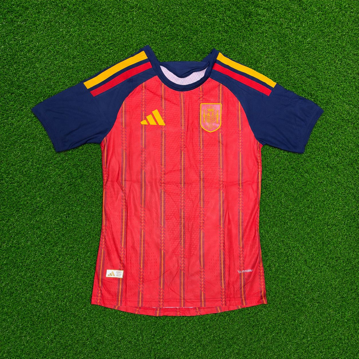 CAMISA DA ESPANHA VERSÃO JOGADOR COPA DO MUNDO 2026