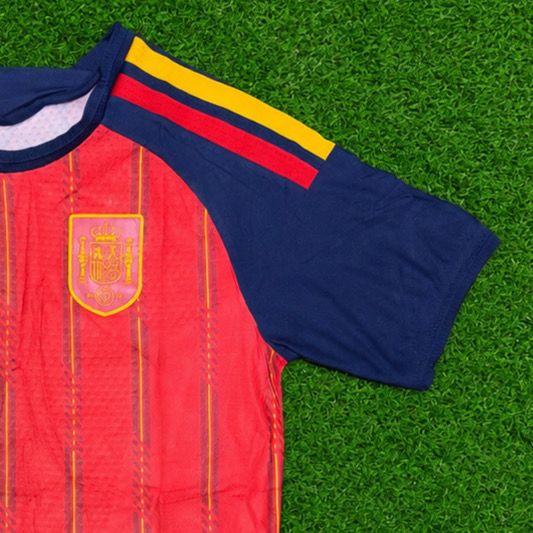 CAMISA DA ESPANHA VERSÃO JOGADOR COPA DO MUNDO 2026