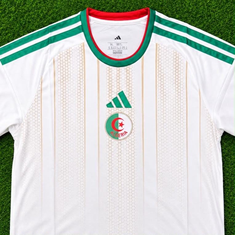 CAMISA DA SELEÇÃO  DA  ARGELIA  MODELO 2026  TAILANDESA 