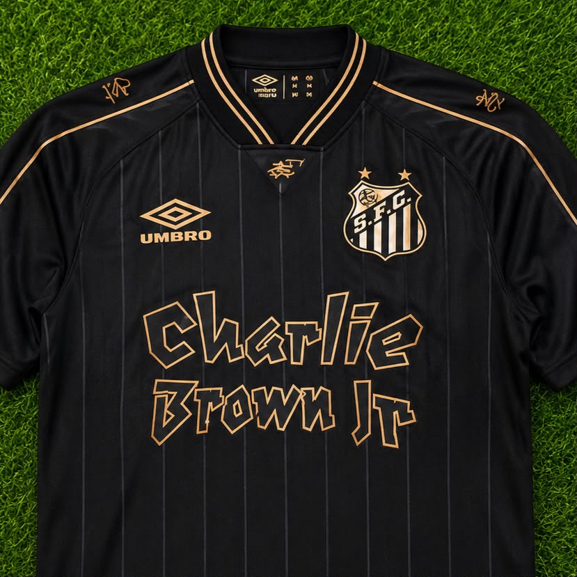 Camisa do Santos – Edição Especial Charlie Brown Jr.