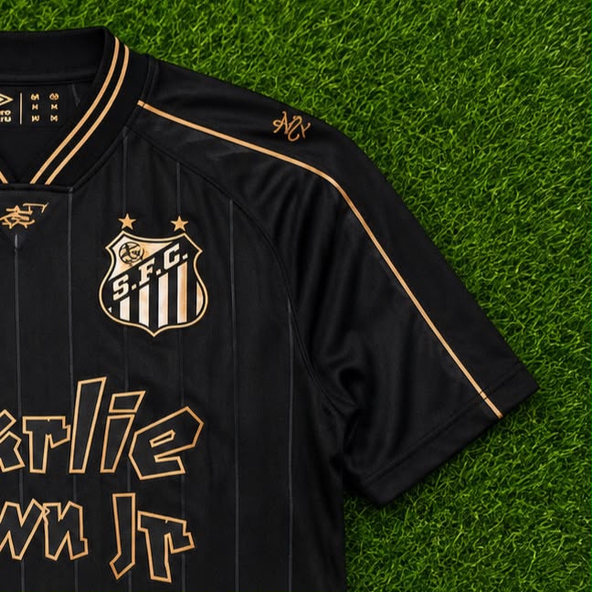 Camisa do Santos – Edição Especial Charlie Brown Jr.
