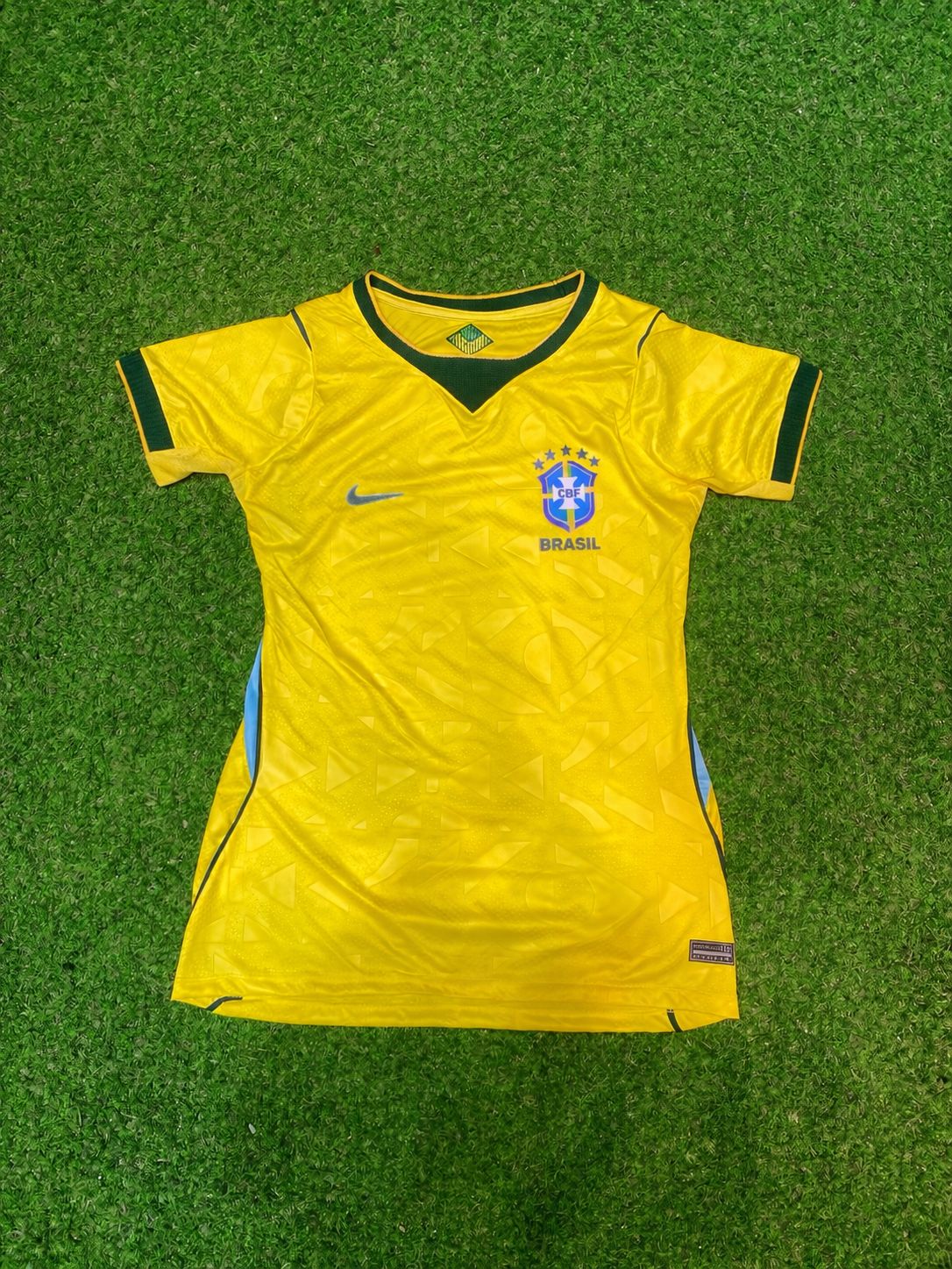 Camisa FEMININA Brasil Baby Look - Nacional