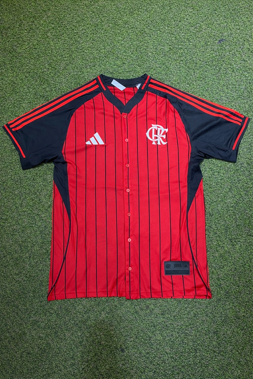 Camisa Flamengo Retro Pinstripe