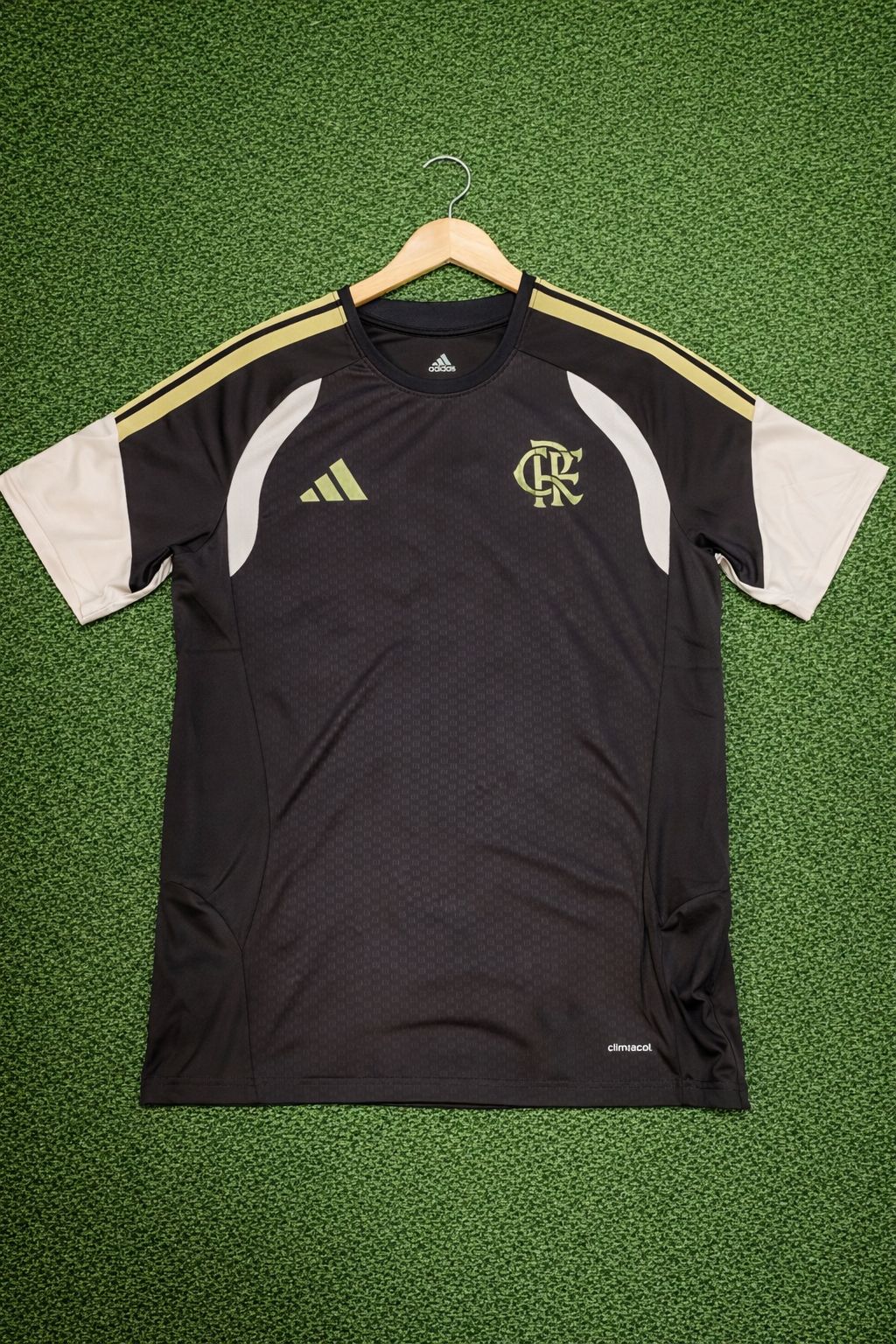 Camisa Flamengo Treino Preta Climalite