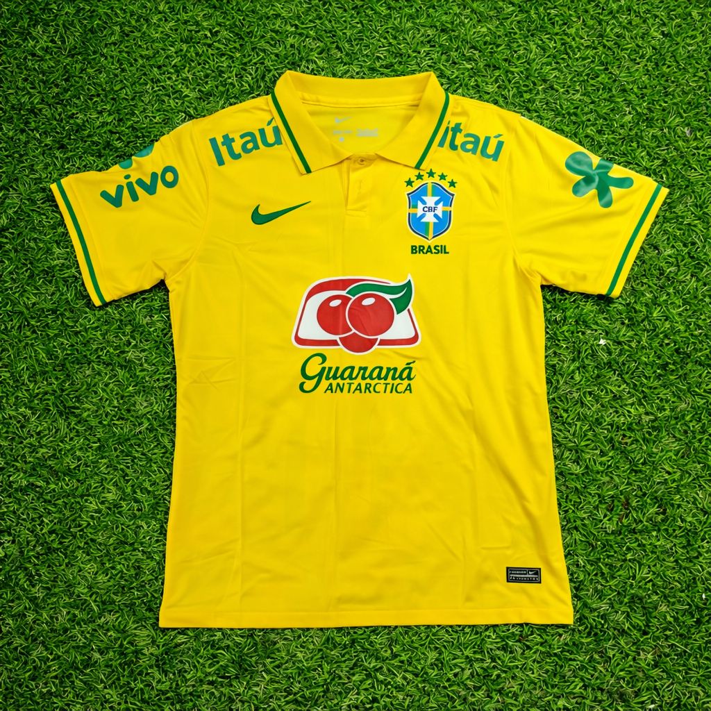 Camisa Polo Brasil de Treino Amarela