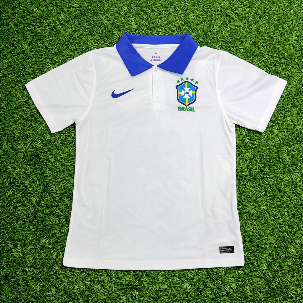 Camisa Polo Brasil de Treino Branca