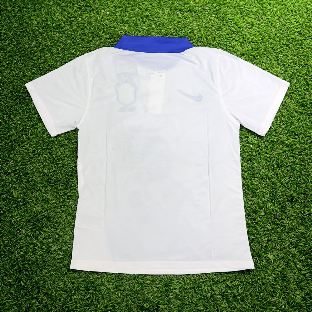 Camisa Polo Brasil de Treino Branca