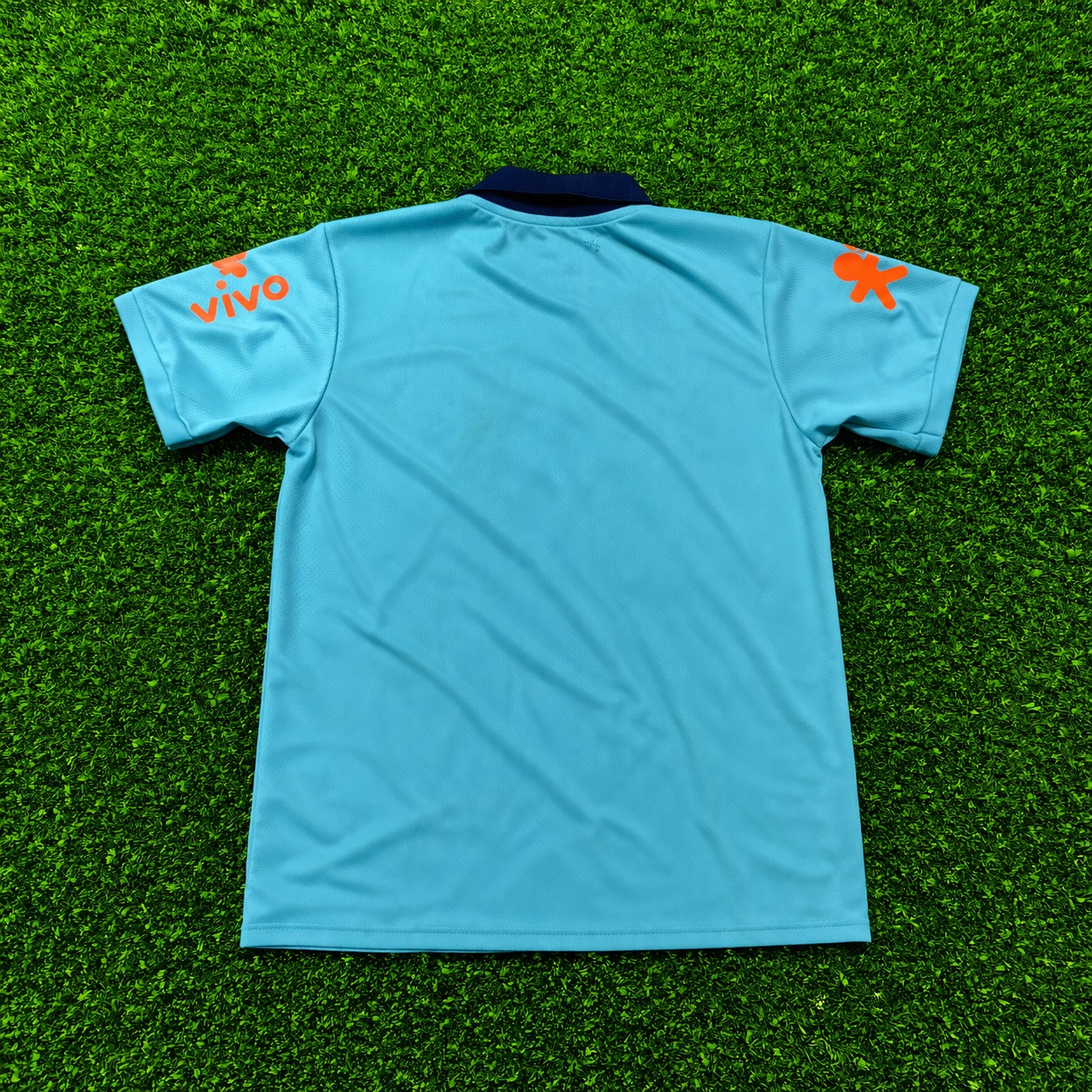 Camisa Polo Seleção Brasileira Treino Verde Água – Tecido Nacional