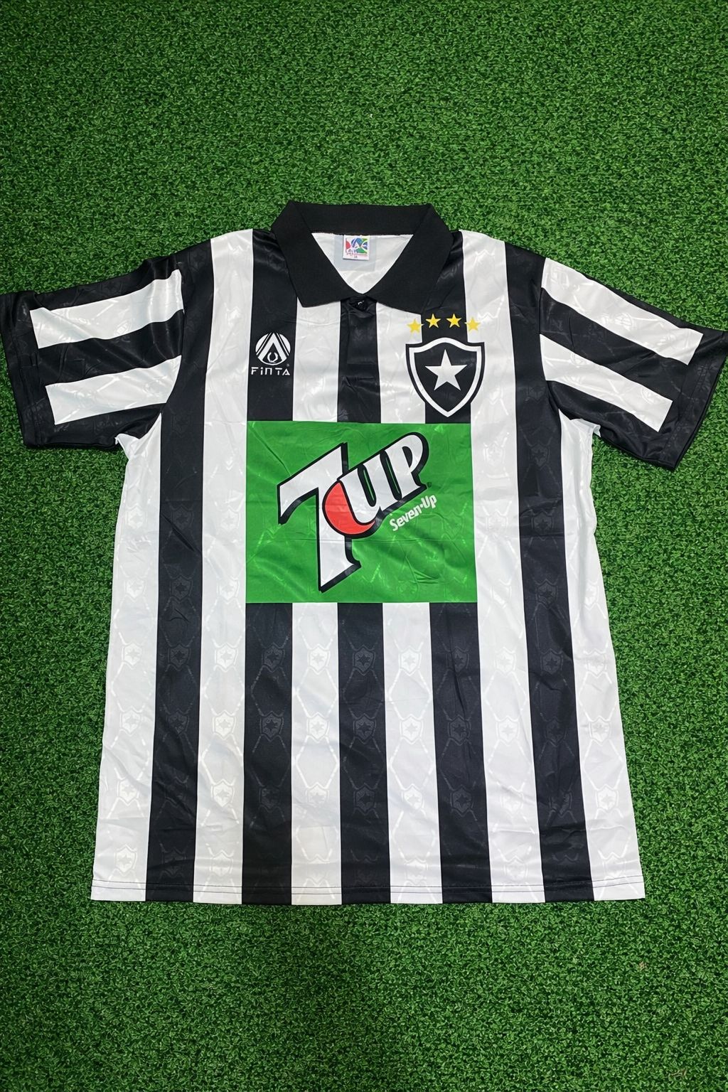 Camisa Retrô Botafogo Listrada Finta 7UP