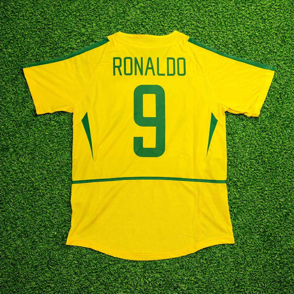 Camisa Retrô Brasil Ronaldo Fenômeno Copa 2006