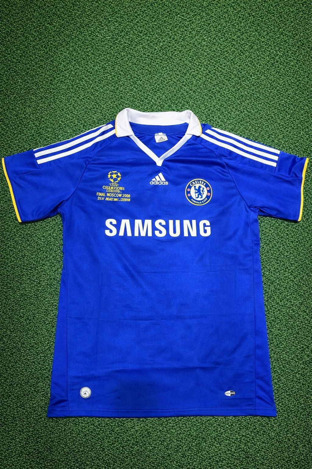 Camisa Retrô Chelsea 2007/08 Champions League Final Lampard