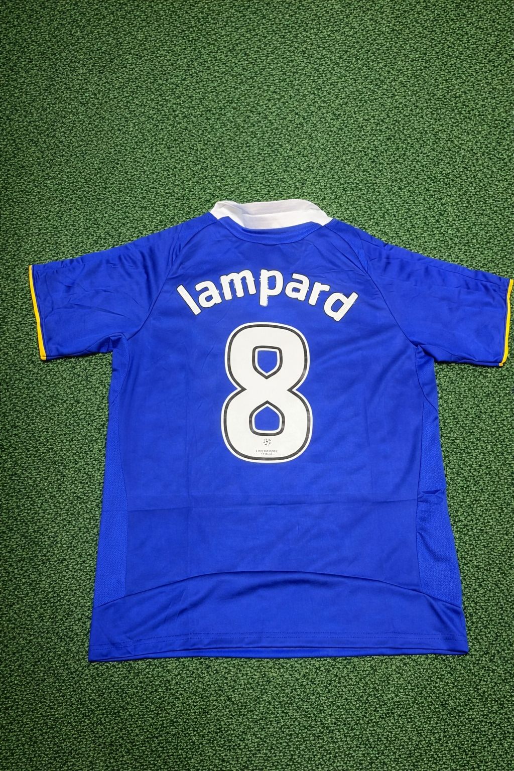 Camisa Retrô Chelsea 2007/08 Champions League Final Lampard