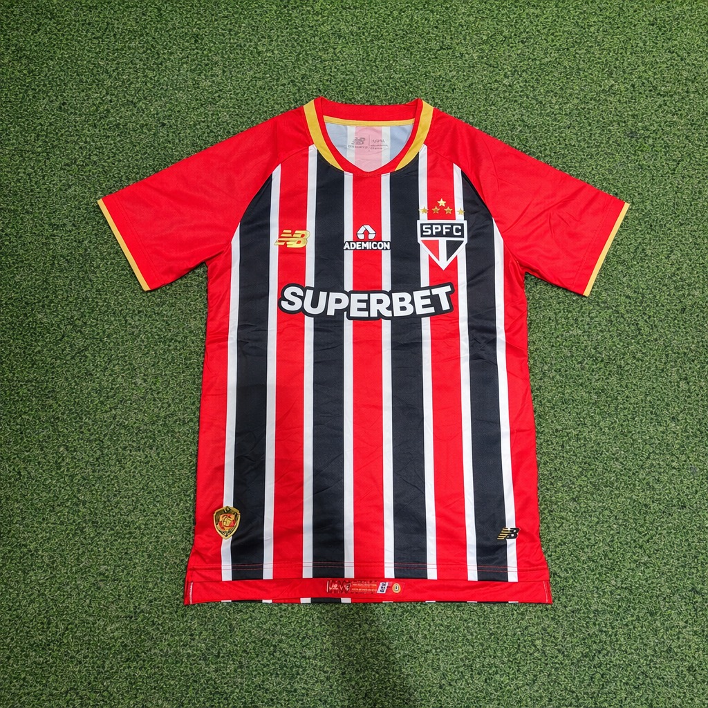 Camisa São Paulo FC Listrada - Modelo Jogador