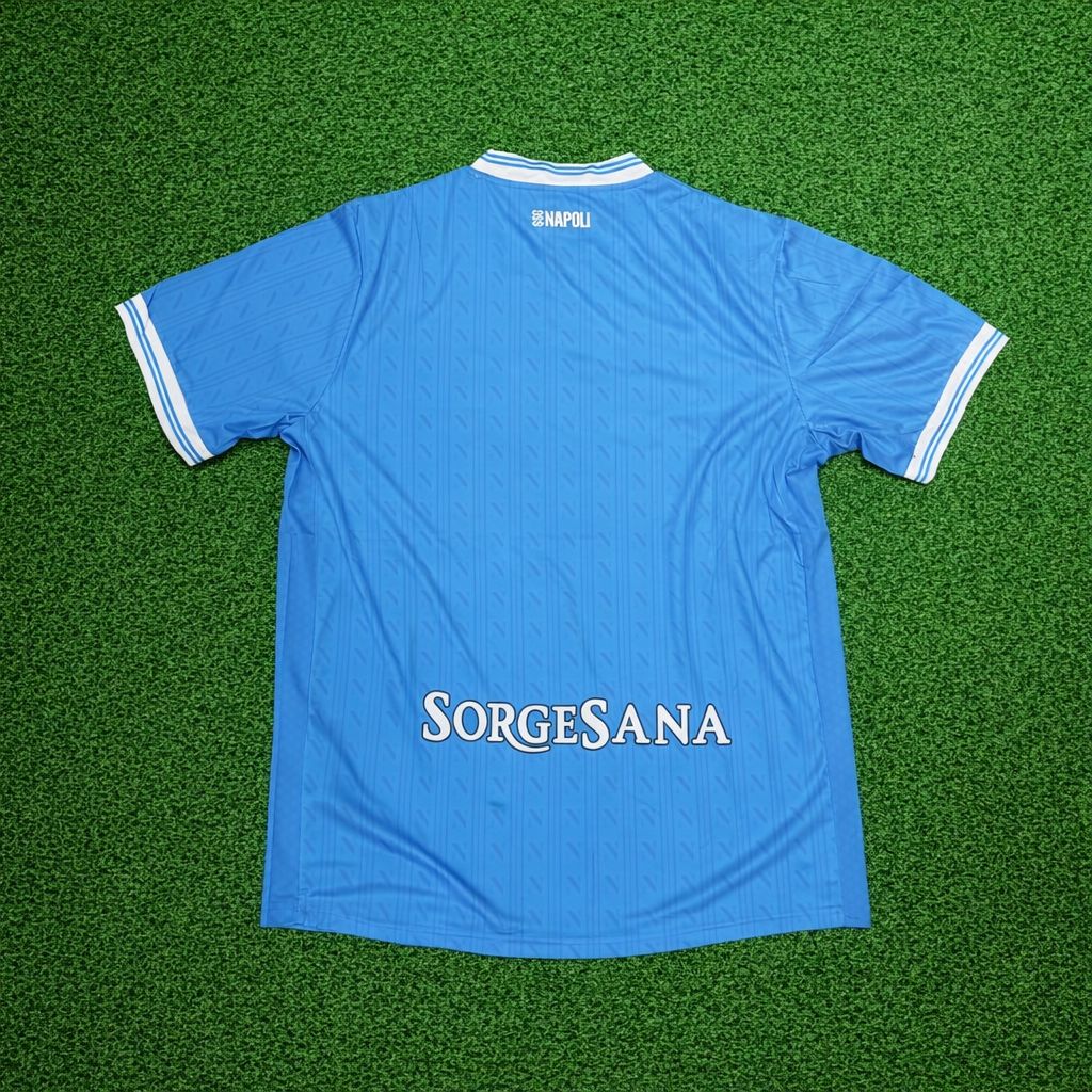 Camisa SSC Napoli 2023/24 Azul Céu