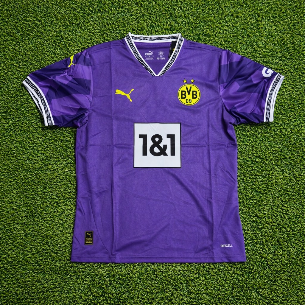 Camiseta Borussia Dortmund Roxa