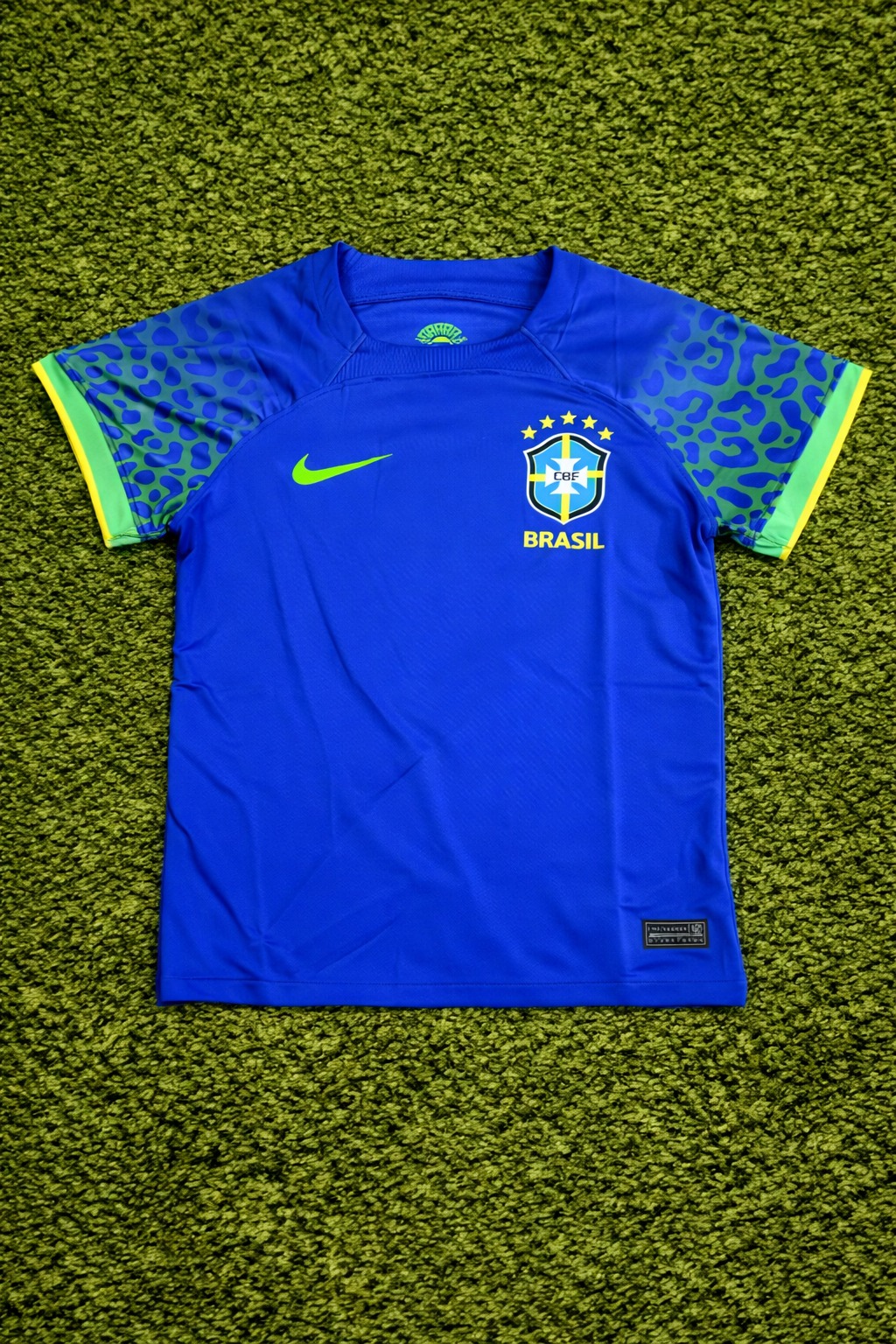Camiseta Feminina Brasil Azul 