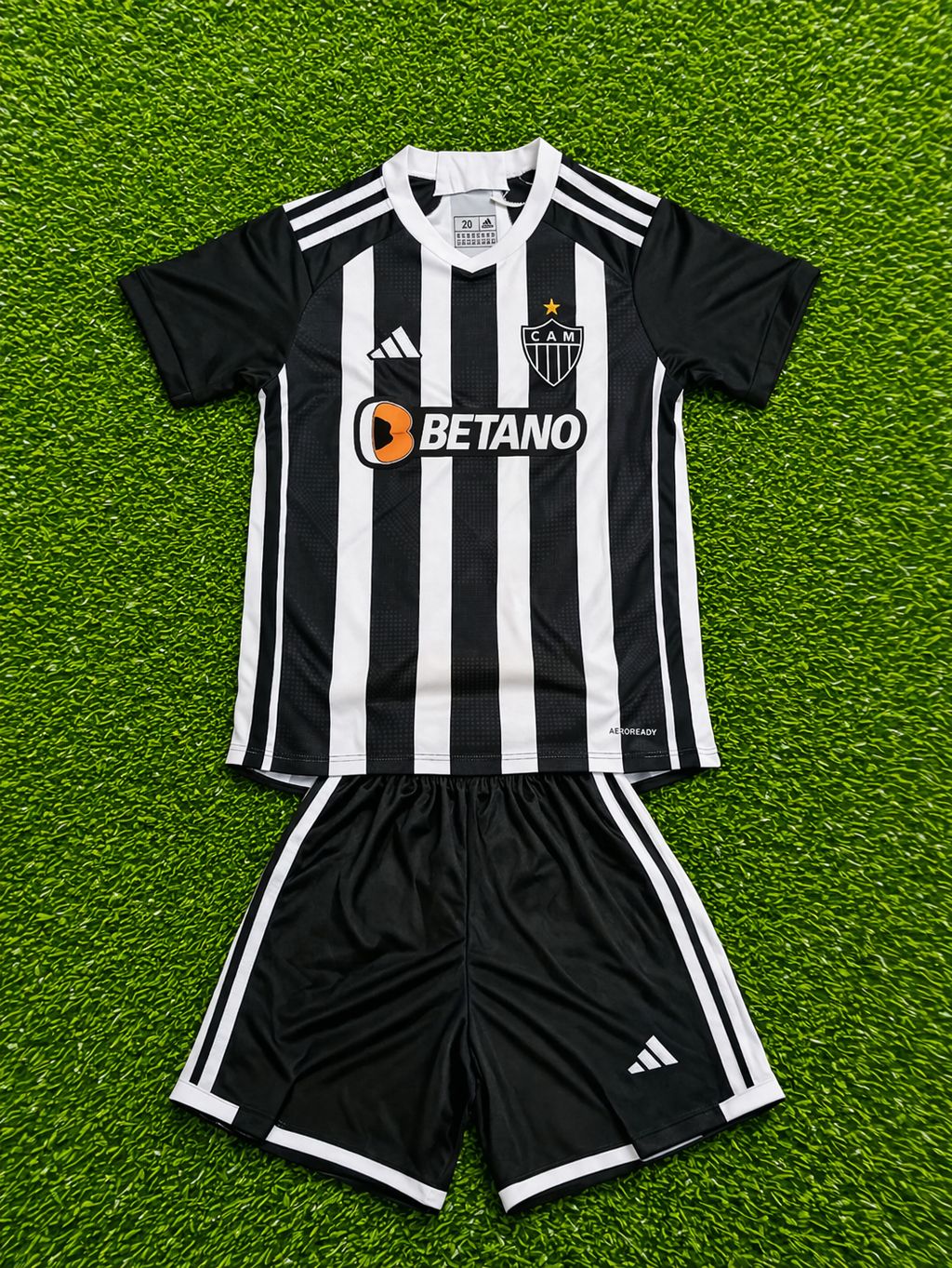 Conjunto Infantil Atlético Mineiro Listrado