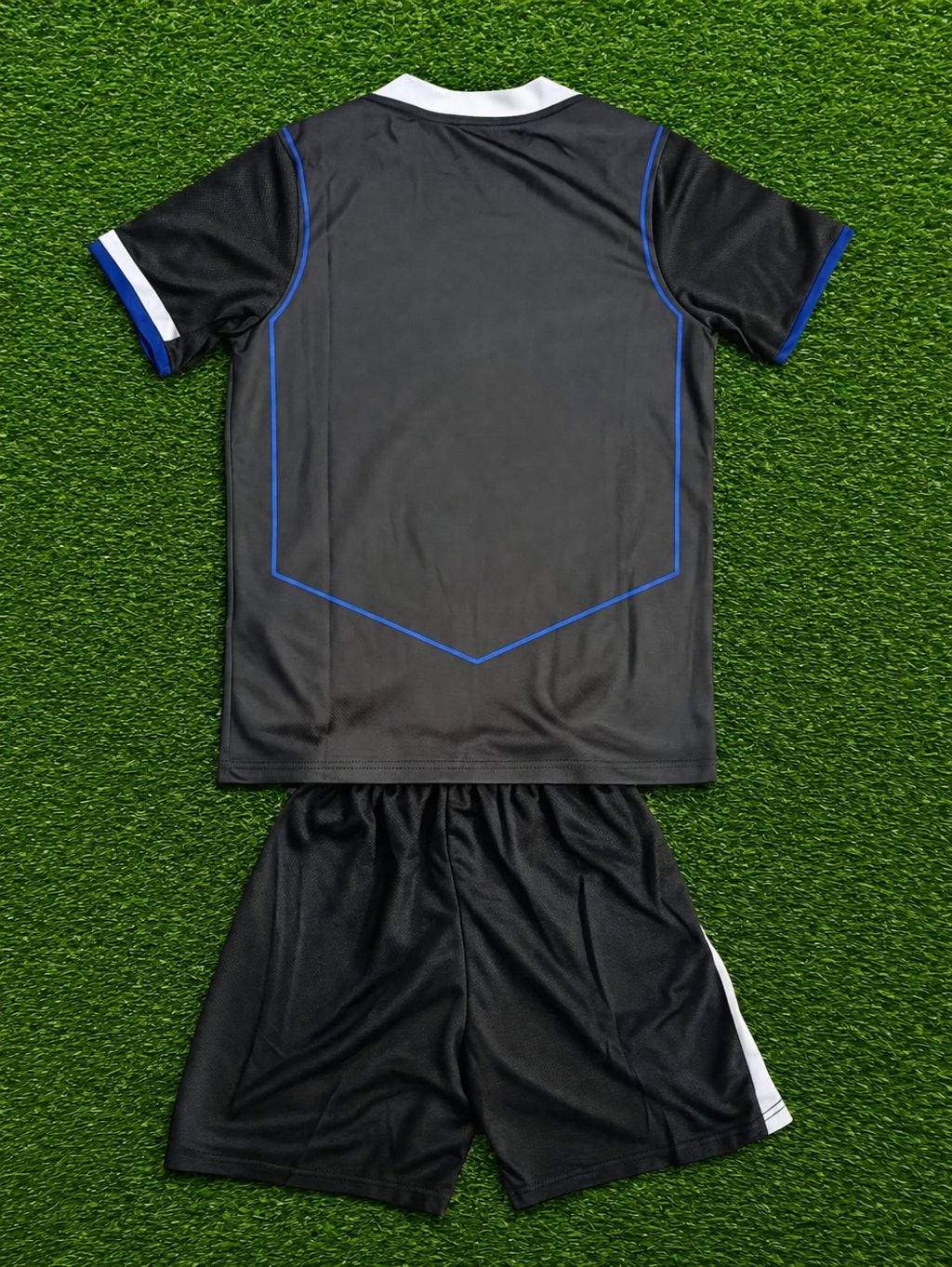 Conjunto Infantil Chelsea Preto e Azul