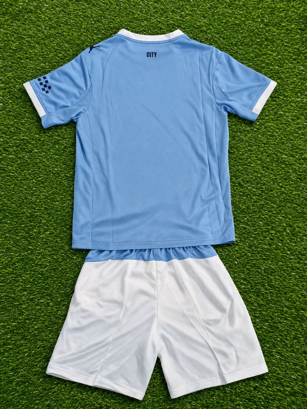 Conjunto Infantil Manchester City Azul Claro