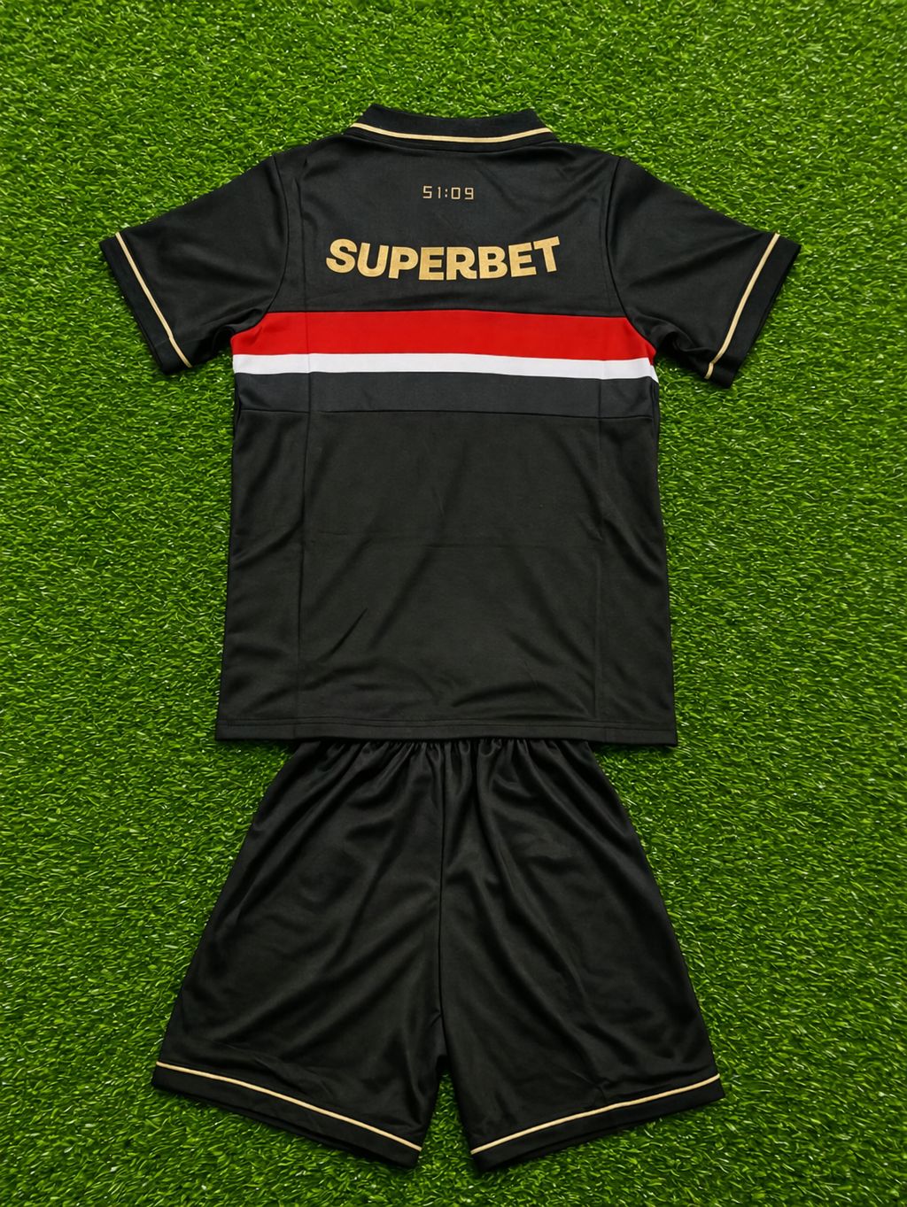 Conjunto Infantil São Paulo Preto