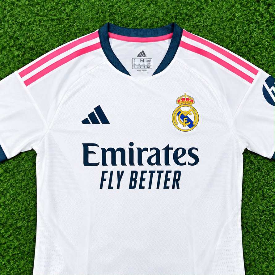 REAL MADRID - MODELO JOGADOR 2026 BRANCA 